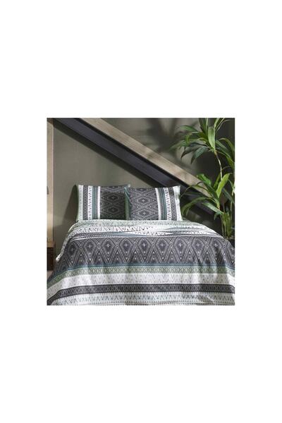 Taç طقم بيكيه مزدوج من القطن بنسبة 100% من سادلر باللون الأخضر