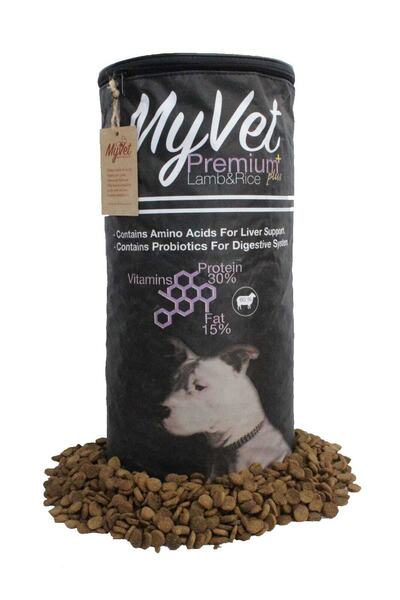 Myvet Kuzu Etli Köpek Maması 7,5 Kg 30 Protein Premium Plus Yüksek Enerjili K...