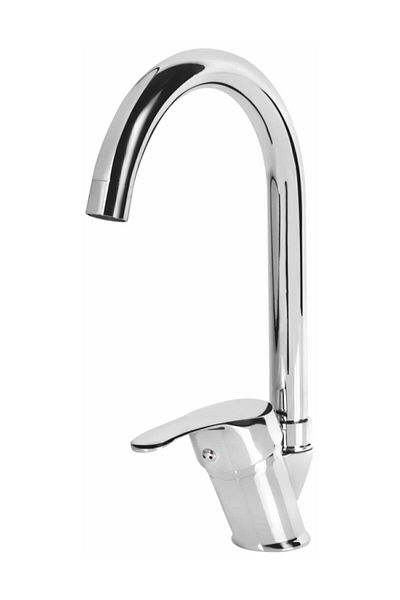 Grow Lux Mix Kitchen Sink Faucet Set with Hot and Cold Inlet