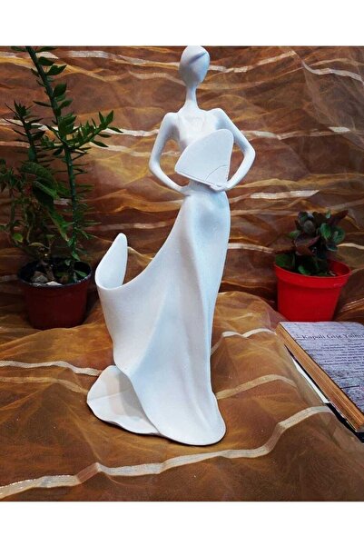 Hands Hand Dekor Ham Kadın Figürlü Şarap Tutucu Heykel