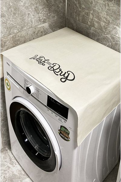 enmalife Κάλυμμα πλυντηρίου ρούχων Cream Wash And Dry