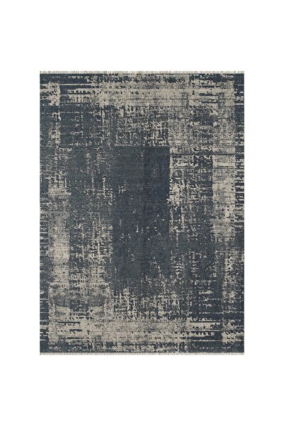 GÜMÜŞSUYU Halı Ecocycle 11578 Lacivert Anti Toz Salon Halısı