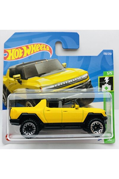HOT WHEELS جي إم سي هامر هاوس أصفر بمقياس 1:64 ماركة هوت ويلز 3/5