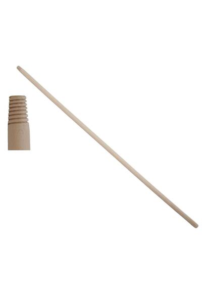 RENK YAPI RÜYASI مقبض ممسحة Hornbeam مقبض خشبي لغسل الشرفات قوي غير قابل للانحناء وغير قابل للكسر ويدوم طويلاً 120 سم