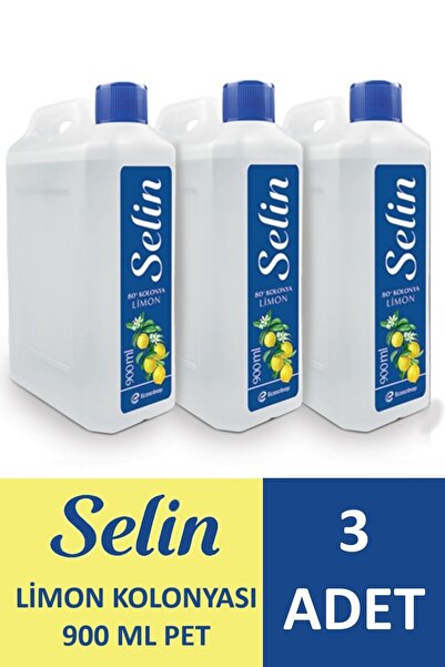 Selin Limon Kolonyası 900 Ml 3 Adet