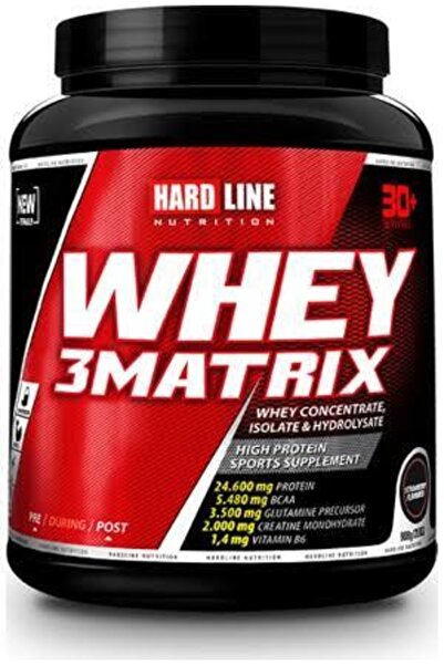 MERKURY Hardline Whey 3 Matrix Çilekli 908gr