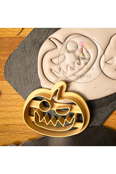 Bi'şeyler Sepeti Halloween Pumpkin Cookie Mold