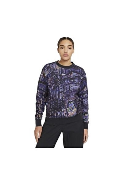 nike dance fleece crew