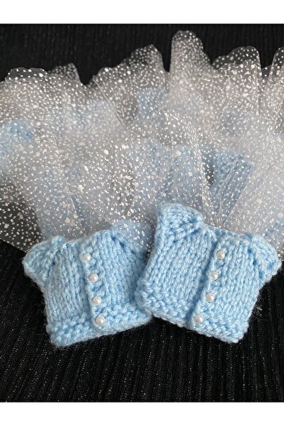 AKTEZ-EL El Örgüsü Yenidoğan Hediyelik Magnet (10 Adet)