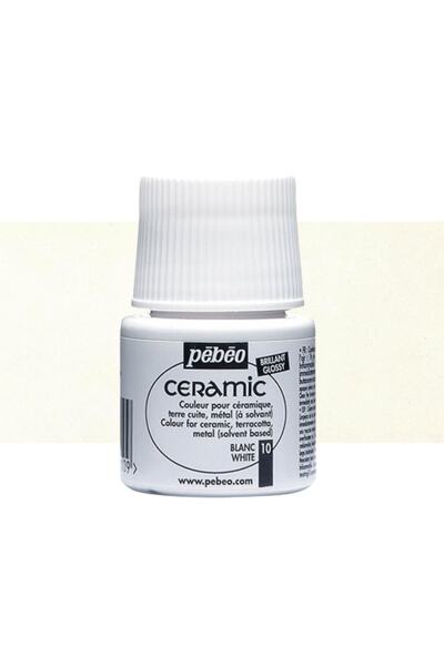 Pebeo Seramik Boyası 45ml White 10