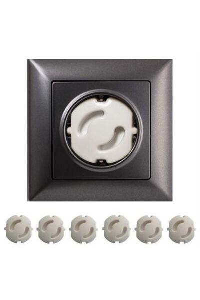 RiverWorld River World Baby Child Socket Protection Cover (6 Pieces) Child Safety, Socket Cover, Socket Cover