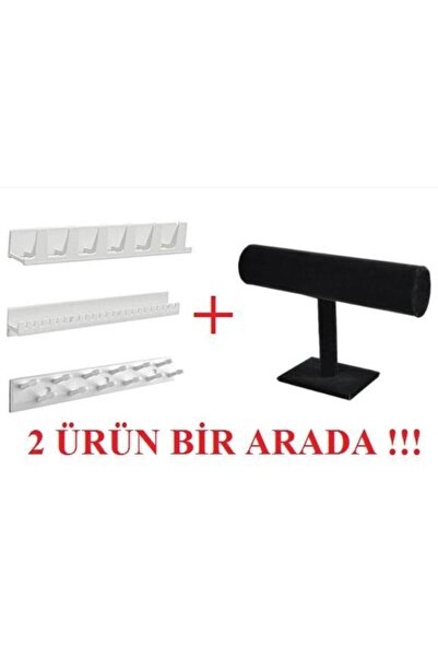 ugursepeti Takı Askısı Kolye Organizer Askı + Bileklik Standı Askılık