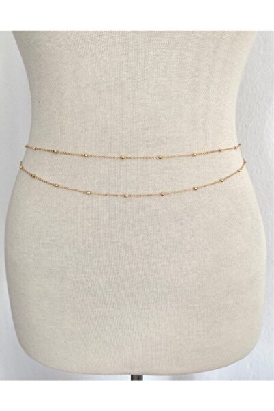 Classy Özel Tasarım Bel Zinciri, Vücut Aksesuarı, Bel Kolyesi Göbek Takısı