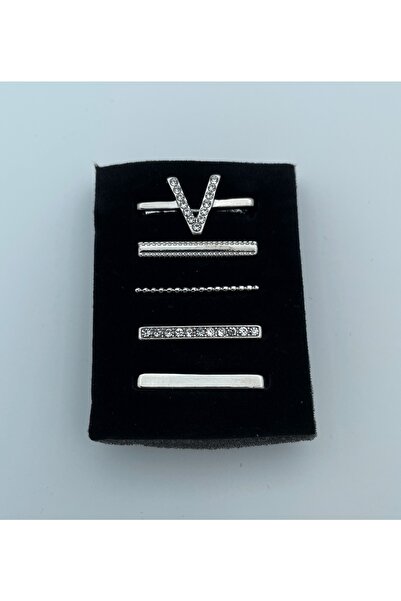 Teknoband مجموعة إكسسوارات ساحرة متوافقة مع الساعة مكونة من 5 أحرف