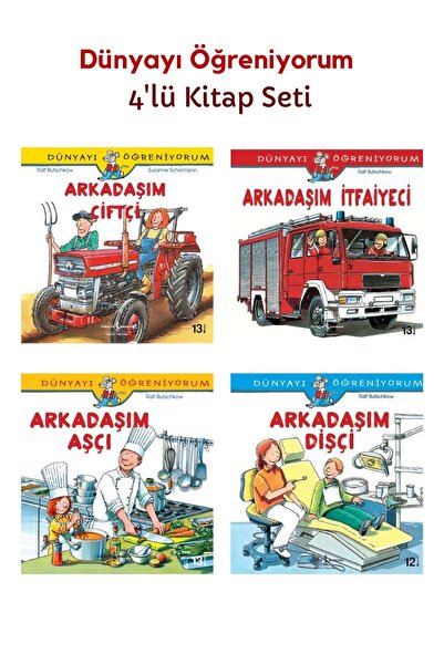 TÜRKİYE İŞ BANKASI KÜLTÜR YAYINLARI Arkadaşım Çiftçi + Arkadaşım Itfaiyeci + ...