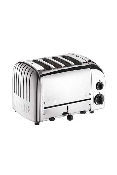 Dualit 47030 محمصة كلاسيكية ذات 4 أوعية فولاذية