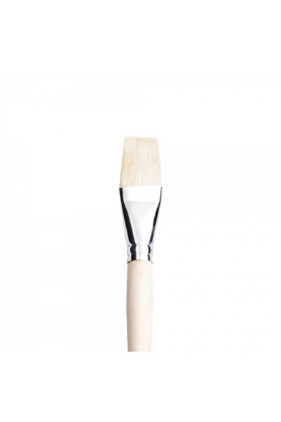 Pebeo 258f Series Long Handle Bristle Flat Brush No: 18