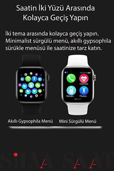 TECHNOMEN Akıllı Saat S-t500+i12  Ikili Ios Android Arama Cevaplama Spor Modu En Yeni Sürüm