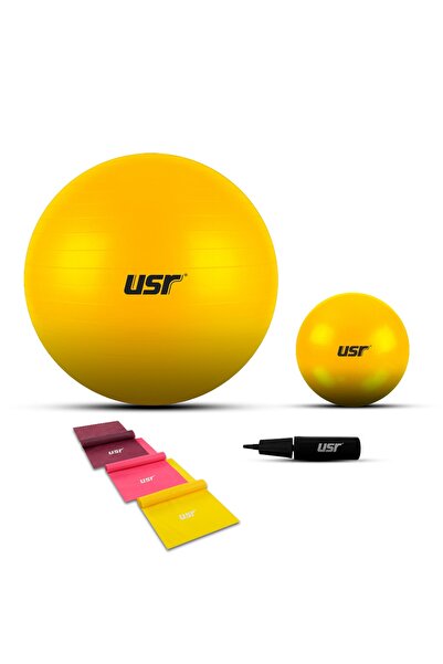 USR 25654bl Minge Pilates 25+65 Cm + Pompă + 3 Anvelope