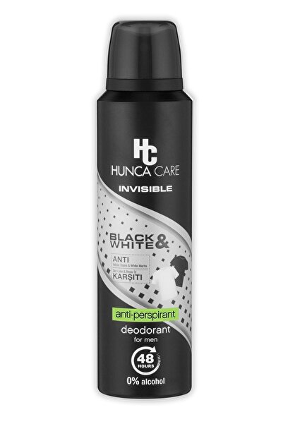 Hunca Care Invisible 150 ml Erkek Deodorant 8690973381088