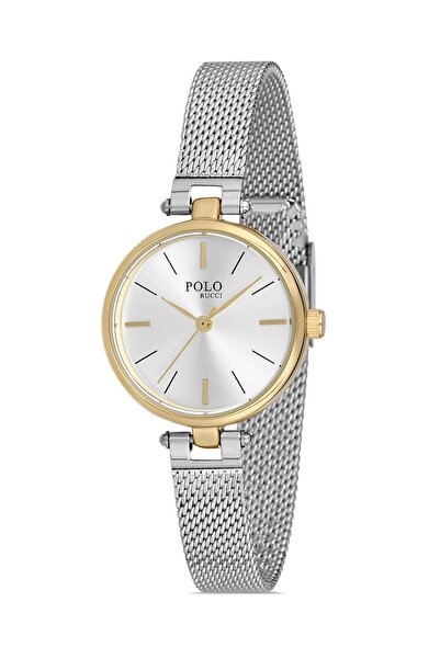 POLO Rucci Metal Women's Wristwatch with Wicker Strap