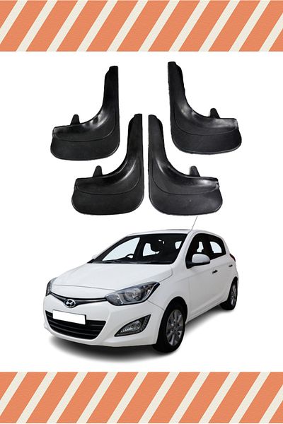 NOVDES Hg Hyundai I20 2011-2014 4Pcs Dust Cover Mudguard Mudflap
