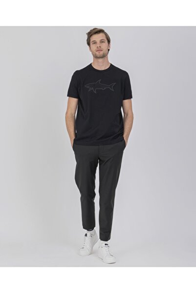 PAUL&SHARK Men's Knitted T-shirt C.wCotton