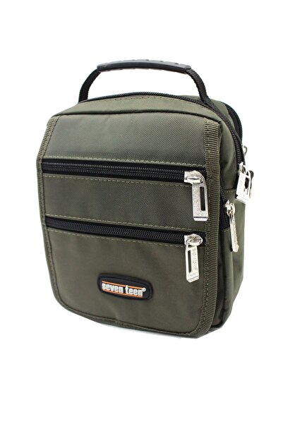 SEVENTEEN 3497 ÇOK GÖZLÜ ERKEK EL VE OMUZ ASKILI ÇANTA HAKİ