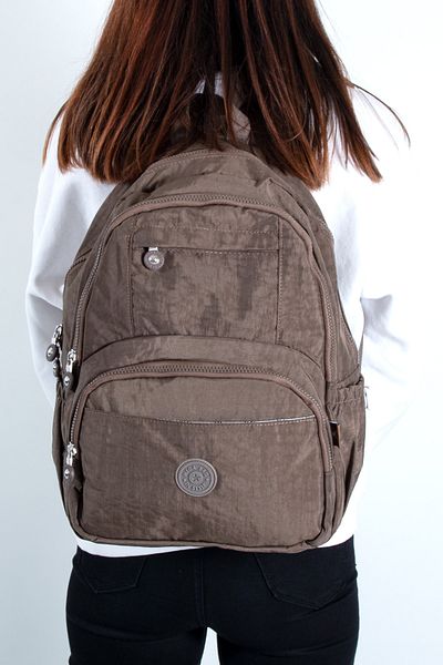MEGA 265 Crinkle Backpack Mink