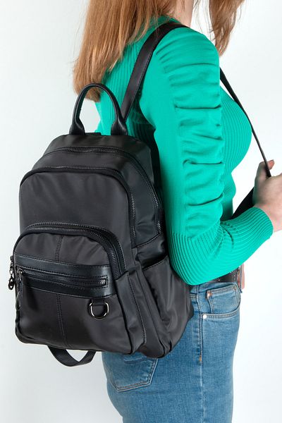 MEGA Black Women's Backpack - Stylish and Useful