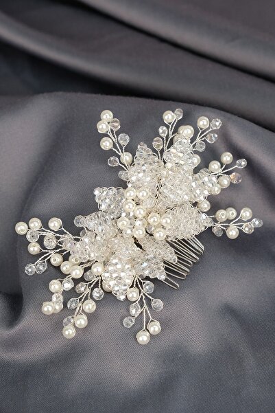 Bontex Ženski dodatak za kosu Rigel Sa perlama češalj ukosnica svadbeni dodat...