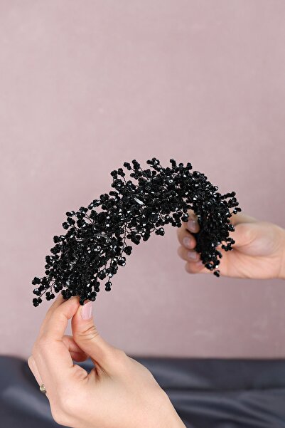 Bontex Cel mai frumos accesoriu de păr pentru mireasă Barbara Crystal cu mărg...