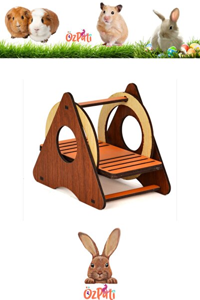 Flip Hamster Salıncağı Renkli