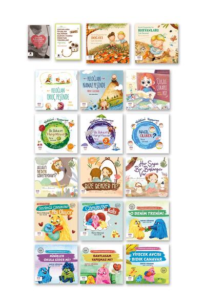 Cezve Çocuk Merve Gülcemal 19 Kitap Set