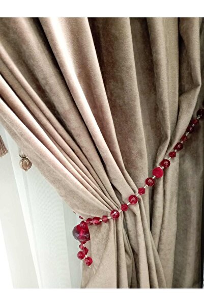 Üçbey Tekstil Perdele cu mărgele Üçbey, cu brațe, pentru legarea perdelei