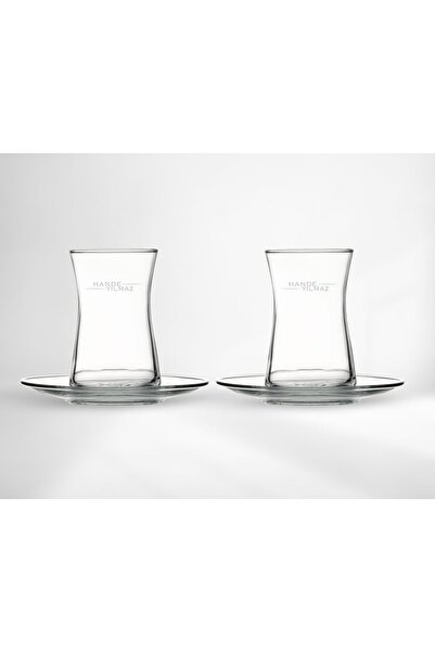 Bk Gift Kişiye Özel Isimli Ikili Heybeli Çay Bardağı Seti