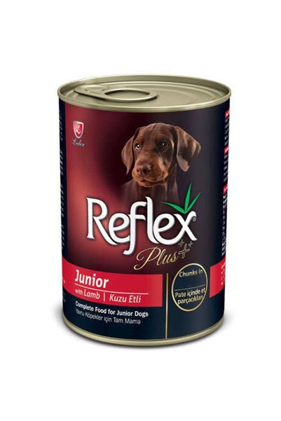 Reflex Yavru Köpek Konserve Kuzu Chunks In Jelly 400 Gr