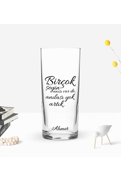 Bk Gift Kişiye Özel Renkli Baskılı Birçok Şeyin Anısı Var Da Tasarımlı Rakı B...