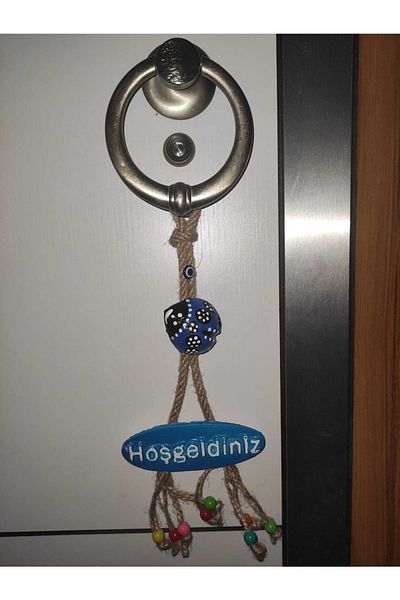 kukohomes Καλώς ήρθατε Uğur Διακοσμητικό Στολίδι Πόρτας