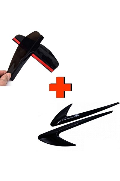 Genel Markalar Fiat Albea Çamurluk Venti / Ayna Rüzgarlığı (pianoblack)