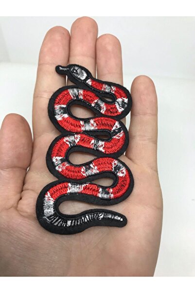 oldskoolbutik Κέντημα Εθνόσημο Snake Model 2