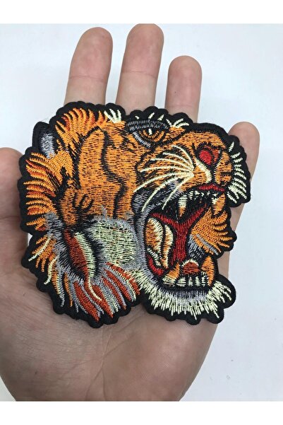 oldskoolbutik 10x10 Cm Armatura Brodata Leu