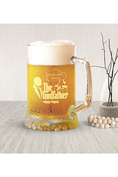 Bk Gift Babalar Gününe Özel Babaların Babası Bira Bardağı - 3