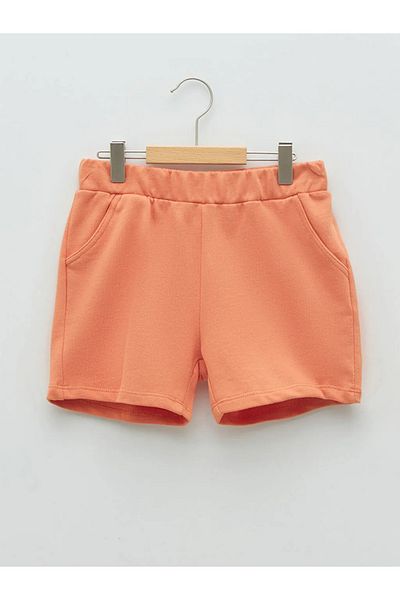 LC Waikiki Basic Elastic Waist Shorts for Girls