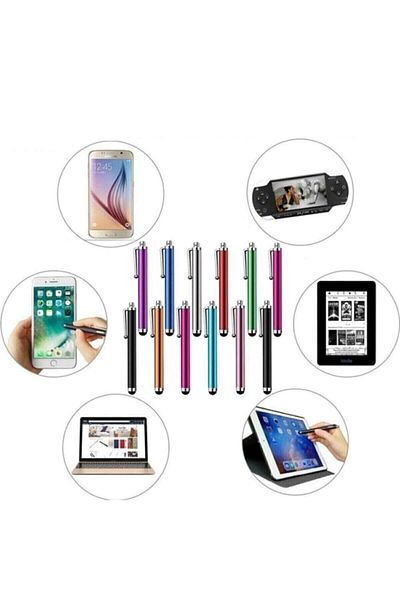 TEKNETSTORE قلم لمس للهواتف اللوحية والهواتف باللون البرتقالي