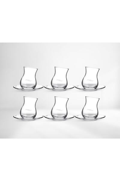 Bk Gift Kişiye Özel Isimli 6'lı Kozan Çay Bardağı Seti