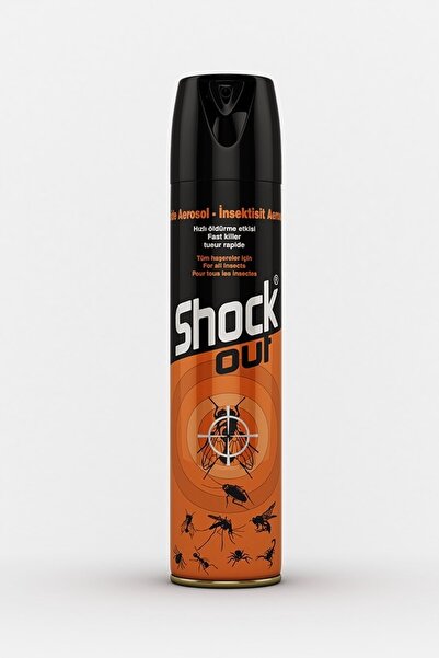 Shock Out Tüm Haşereler Için Aerosol 300 ml