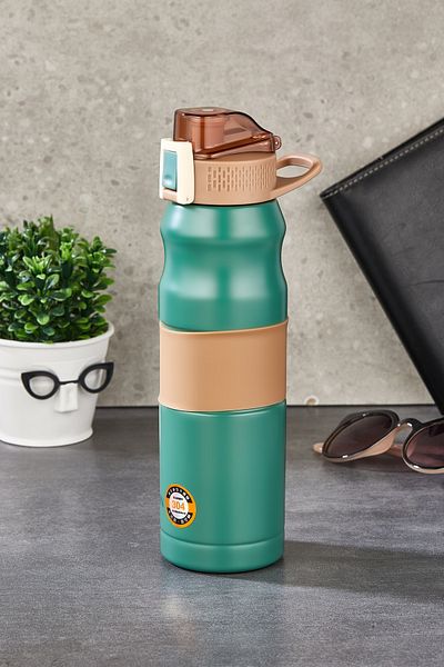 Wonder Luxury 304 Stainless Steel Thermos 700 ml Steel Water Bottle Thermos School Water Bottle No Smell