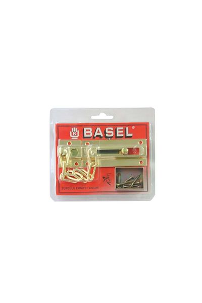 BASEL سلسلة أمان لص الباب باللون الأصفر