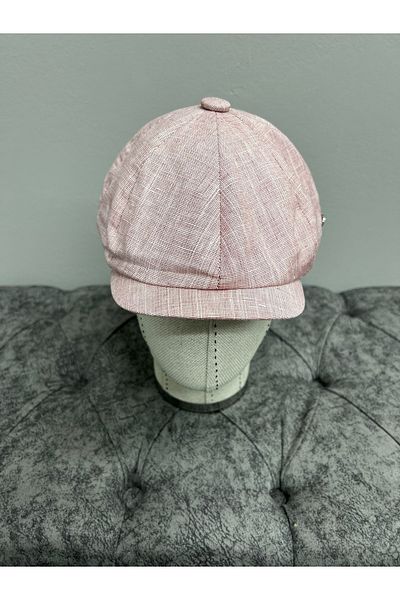 Makro Optik New Model 8 Piece Summer Linen Cap (Peaky Blinders Hat)